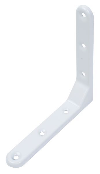 Alberts Zierwinkel geprägt weiß kunststoffbeschichtet 130x130x21mm Produktbild Alberts Zierwinkel geprägt weiß kunststoffbeschichtet 130x130x21mm