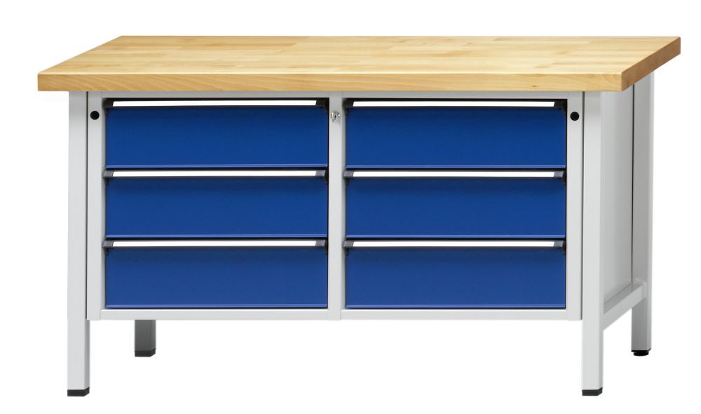 Anke Kastenwerkbank 1500 x 700 x 890 mm Modell 108V ZBP 40 mm Produktbild Anke Kastenwerkbank 1500 x 700 x 890 mm Modell 108V ZBP 40 mm
