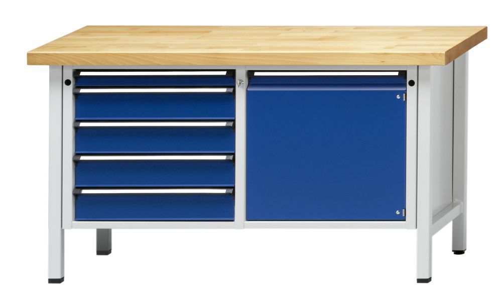Anke Kastenwerkbank 1500 x 700 x 850 mm Modell 138V UBP 50 mm Produktbild Anke Kastenwerkbank 1500 x 700 x 850 mm Modell 138V UBP 50 mm