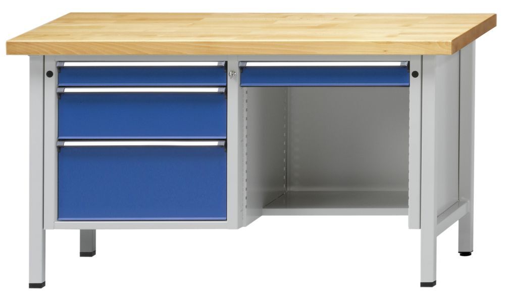 Anke Kastenwerkbank 1500 x 700 x 900 mm Modell 348V ZBP 50 mm Produktbild Anke Kastenwerkbank 1500 x 700 x 900 mm Modell 348V ZBP 50 mm