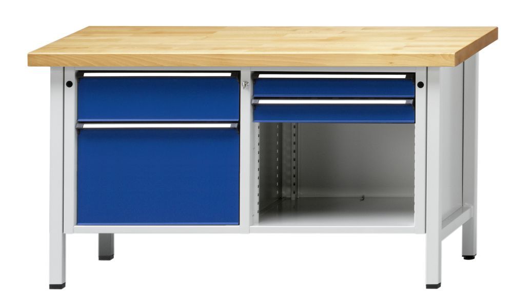 Anke Kastenwerkbank 1500 x 700 x 840 mm Modell 204V KSP 40 mm Produktbild Anke Kastenwerkbank 1500 x 700 x 840 mm Modell 204V KSP 40 mm