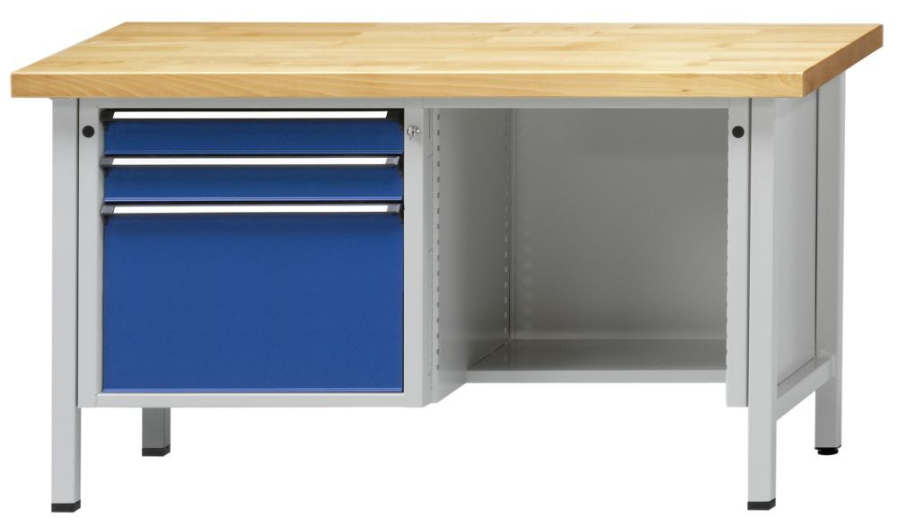 Anke Kastenwerkbank 1500 x 700 x 890 mm Modell 410V KSP 40 mm Produktbild Anke Kastenwerkbank 1500 x 700 x 890 mm Modell 410V KSP 40 mm