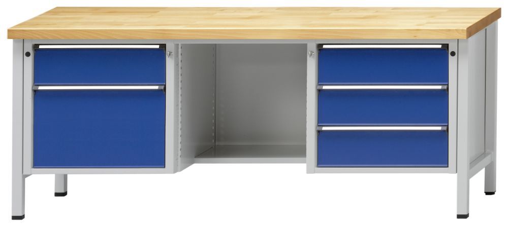 Anke Kastenwerkbank 2000 x 700 x 840 mm Modell 428V BMP 40 mm Produktbild Anke Kastenwerkbank 2000 x 700 x 840 mm Modell 428V BMP 40 mm