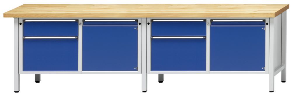 Anke Kastenwerkbank 2800 x 700 x 840 mm Modell 232V KSP 40 mm Produktbild Anke Kastenwerkbank 2800 x 700 x 840 mm Modell 232V KSP 40 mm