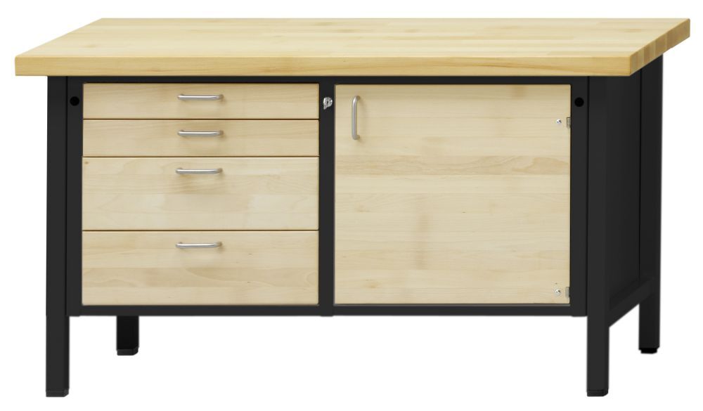 Anke Kastenwerkbank 1500 x 700 x 890 mm Modell 131VH BMP 40 mm Produktbild Anke Kastenwerkbank 1500 x 700 x 890 mm Modell 131VH BMP 40 mm