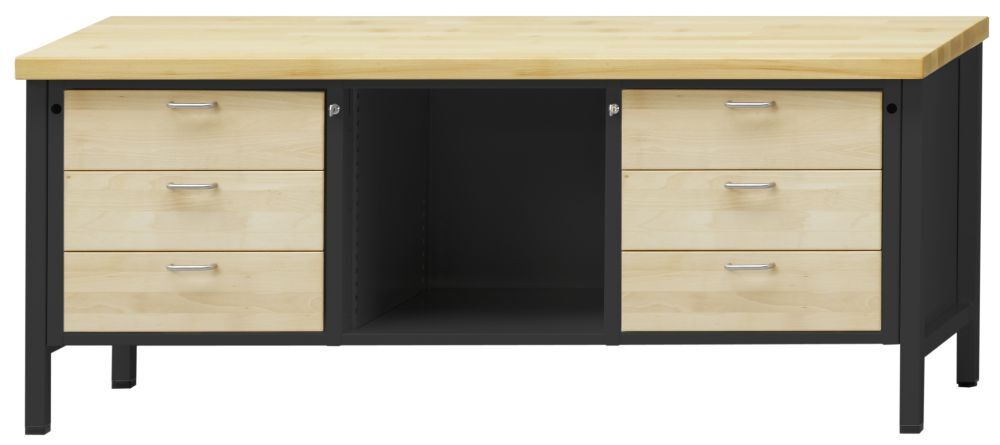 Anke Kastenwerkbank 2000 x 700 x 840 mm Modell 120VH BMP 40 mm Produktbild Anke Kastenwerkbank 2000 x 700 x 840 mm Modell 120VH BMP 40 mm