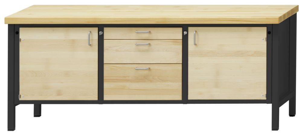 Anke Kastenwerkbank 2000 x 700 x 840 mm Modell 126VH BMP 40 mm Produktbild Anke Kastenwerkbank 2000 x 700 x 840 mm Modell 126VH BMP 40 mm