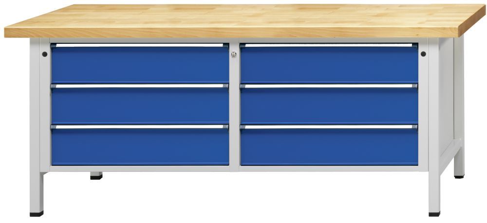 Anke Kastenwerkbank 2000 x 800 x 900 mm Modell 108VX ZBP 50 mm Produktbild Anke Kastenwerkbank 2000 x 800 x 900 mm Modell 108VX ZBP 50 mm