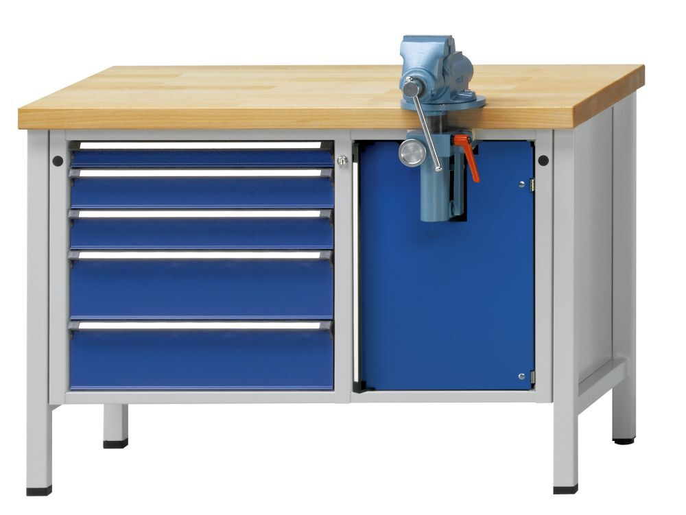 Anke Montagewerkbank 1270 x 700 x 850 mm Modell 803V BMPK 50 mm Produktbild Anke Montagewerkbank 1270 x 700 x 850 mm Modell 803V BMPK 50 mm