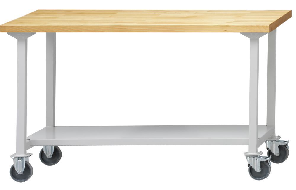 Anke Arbeitstisch fahrbar Modell 61 1500x700x890 Universalplatte 400.825 Produktbild Anke Arbeitstisch fahrbar Modell 61 1500x700x890 Universalplatte 400.825