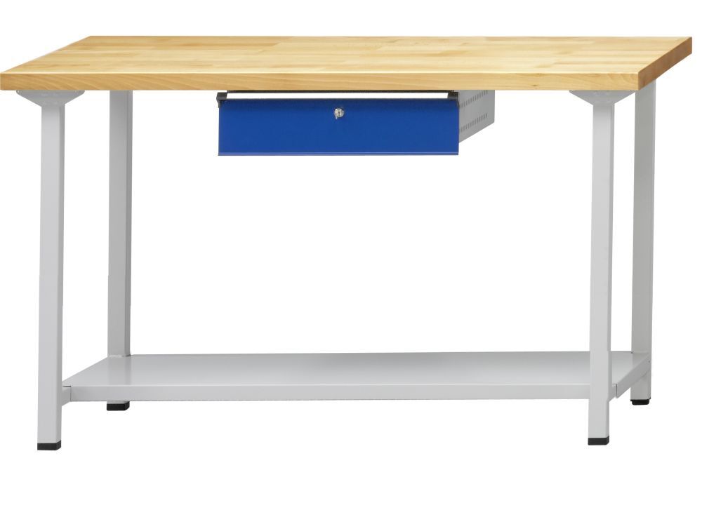 Anke Arbeitstisch 1500x800x850mm Buche Massiv Platte 401.250 Produktbild Anke Arbeitstisch 1500x800x850mm Buche Massiv Platte 401.250