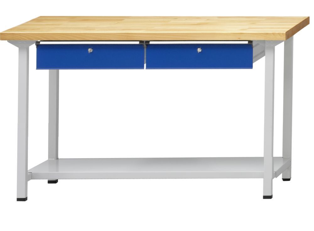 Anke Arbeitstisch 1500x800x840mm verzinkte Stahblechplatte 401.292 Produktbild Anke Arbeitstisch 1500x800x840mm verzinkte Stahblechplatte 401.292
