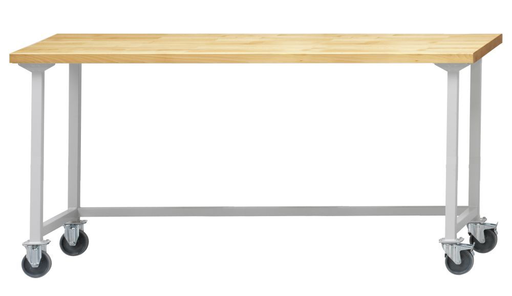 Anke Arbeitstisch fahrbar 2000x800x840mm Kunststoffschichtplatte 401.904 Produktbild Anke Arbeitstisch fahrbar 2000x800x840mm Kunststoffschichtplatte 401.904