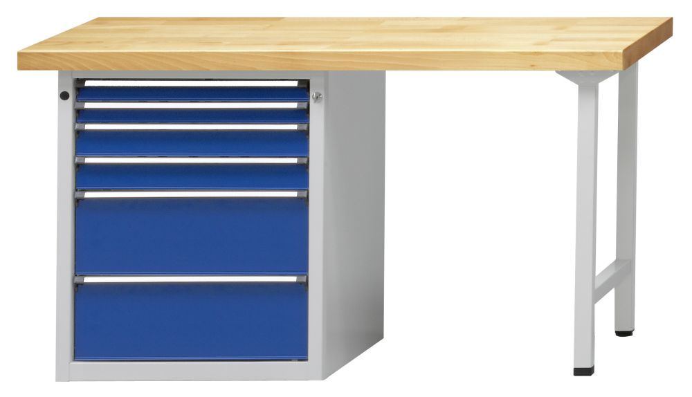 Anke Kombiwerkbank 1500 x 700 x 890 mm Modell 814V KSP 40 mm Produktbild Anke Kombiwerkbank 1500 x 700 x 890 mm Modell 814V KSP 40 mm