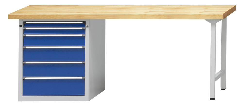 Anke Kombiwerkbank 832V Serie V 2000mm verzinkte Stahlblechplatte Art. 410.991 Produktbild Anke Kombiwerkbank 832V Serie V 2000mm verzinkte Stahlblechplatte Art. 410.991