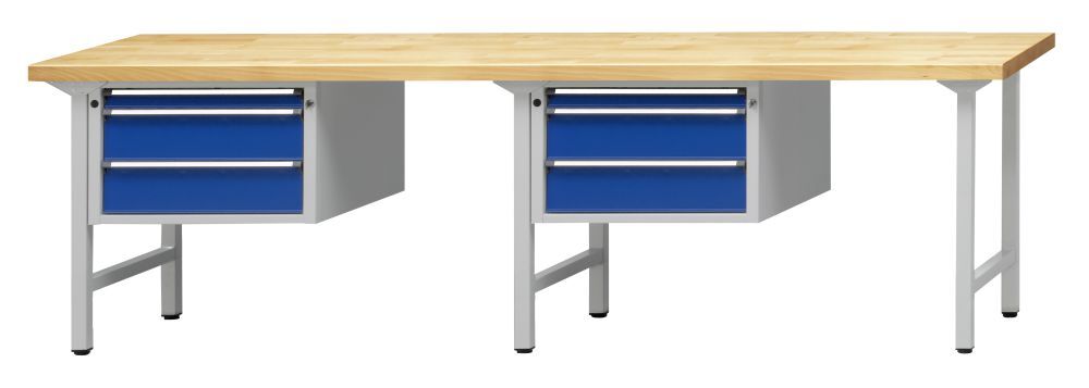 Anke Kombiwerkbank 632V Serie V 2800mm Buche Massiv Platte Art. 411.249 Anke Kombiwerkbank 632V Serie V 2800mm Buche Massiv Platte Art. 411.249