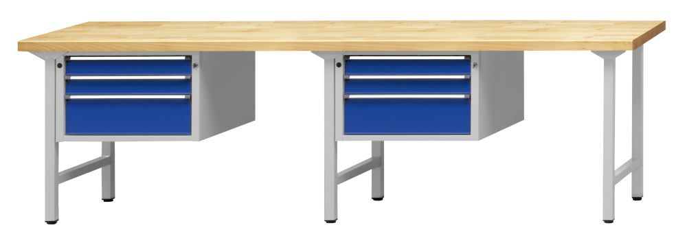 Anke Kombiwerkbank 633V Serie V 2800mm verzinkte Stahlblechplatte Art. 411.278 Produktbild Anke Kombiwerkbank 633V Serie V 2800mm verzinkte Stahlblechplatte Art. 411.278