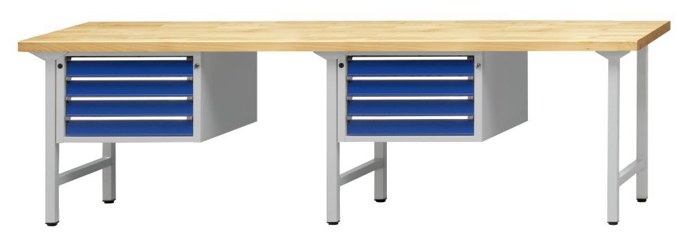 Anke Kombiwerkbank 634V Serie V 2800mm Buche Massiv Platte Art. 411.280 Produktbild Anke Kombiwerkbank 634V Serie V 2800mm Buche Massiv Platte Art. 411.280