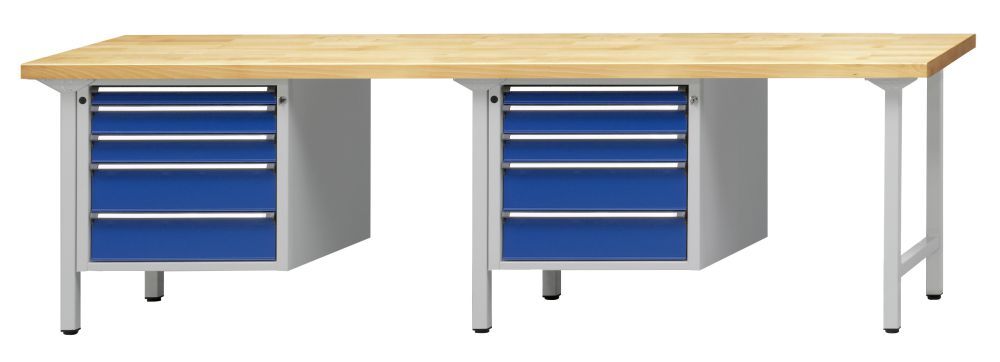 Anke Kombiwerkbank 733V Serie V 2800mm Kunststoffschichtplatte 411.333 Produktbild Anke Kombiwerkbank 733V Serie V 2800mm Kunststoffschichtplatte 411.333