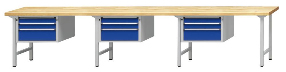 Anke Kombiwerkbank 643V Serie V 4050mm Buche Massiv Platte 411.635 Produktbild Anke Kombiwerkbank 643V Serie V 4050mm Buche Massiv Platte 411.635