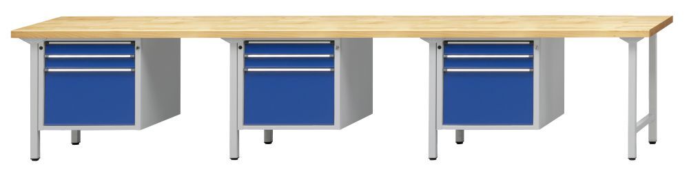 Anke Kombiwerkbank 742V Serie V 4050mm verzinkte Stahlblechplatte 411.679 Anke Kombiwerkbank 742V Serie V 4050mm verzinkte Stahlblechplatte 411.679