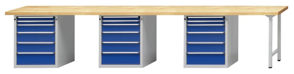 Anke Kombiwerkbank 932V Serie V 4050mm verzinkte Stahlblechplatte 411.894 Anke Kombiwerkbank 932V Serie V 4050mm verzinkte Stahlblechplatte 411.894