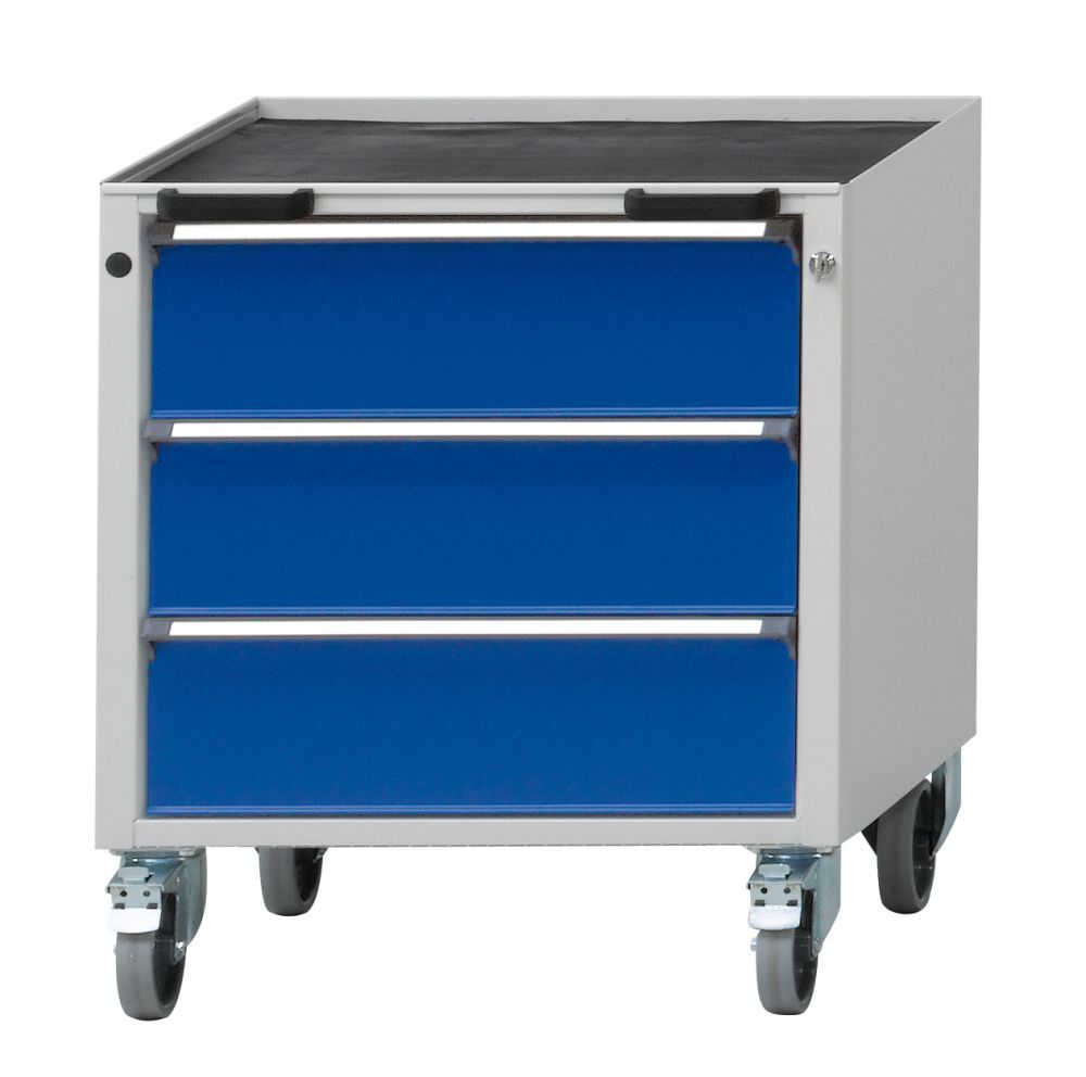 Anke Rollcontainer Modell 53V Serie V 660 Wanne mit Antirutschmatte 450.206 Produktbild Anke Rollcontainer Modell 53V Serie V 660 Wanne mit Antirutschmatte 450.206