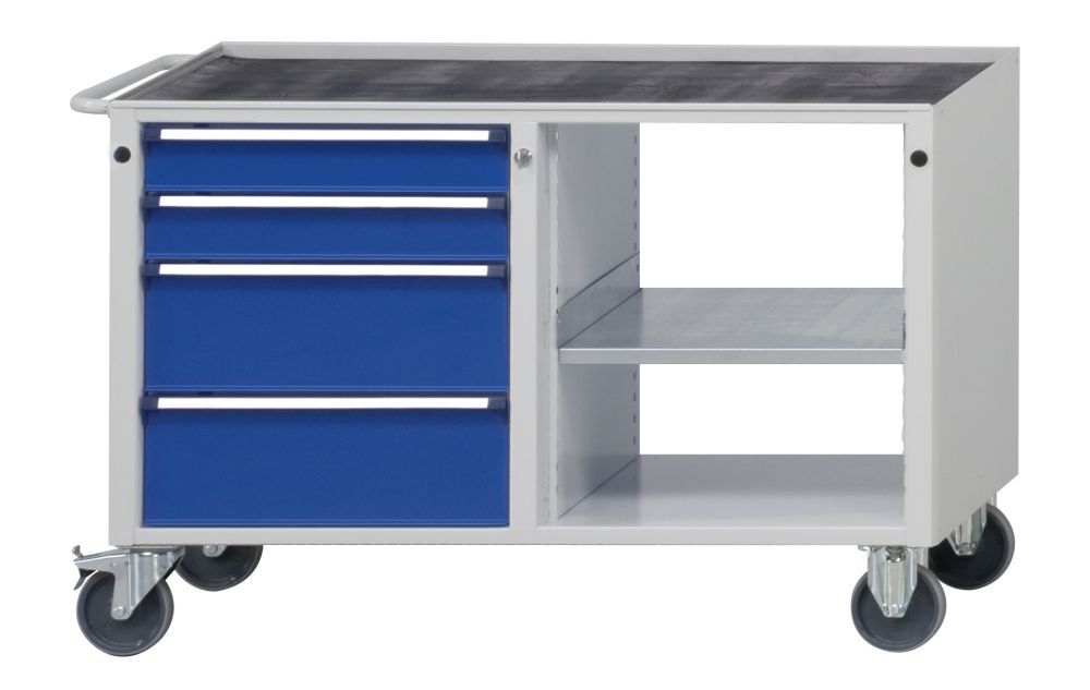 Anke Werkstattwagen 111V Serie V Wanne mit Antirutschmatte 460.002 Produktbild Anke Werkstattwagen 111V Serie V Wanne mit Antirutschmatte 460.002