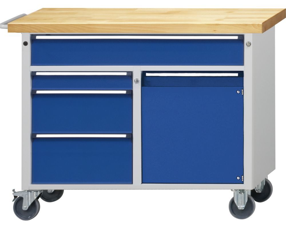 Anke Werkstattwagen 330V Serie V Wanne mit Antirutschmatte 460.204 Produktbild Anke Werkstattwagen 330V Serie V Wanne mit Antirutschmatte 460.204