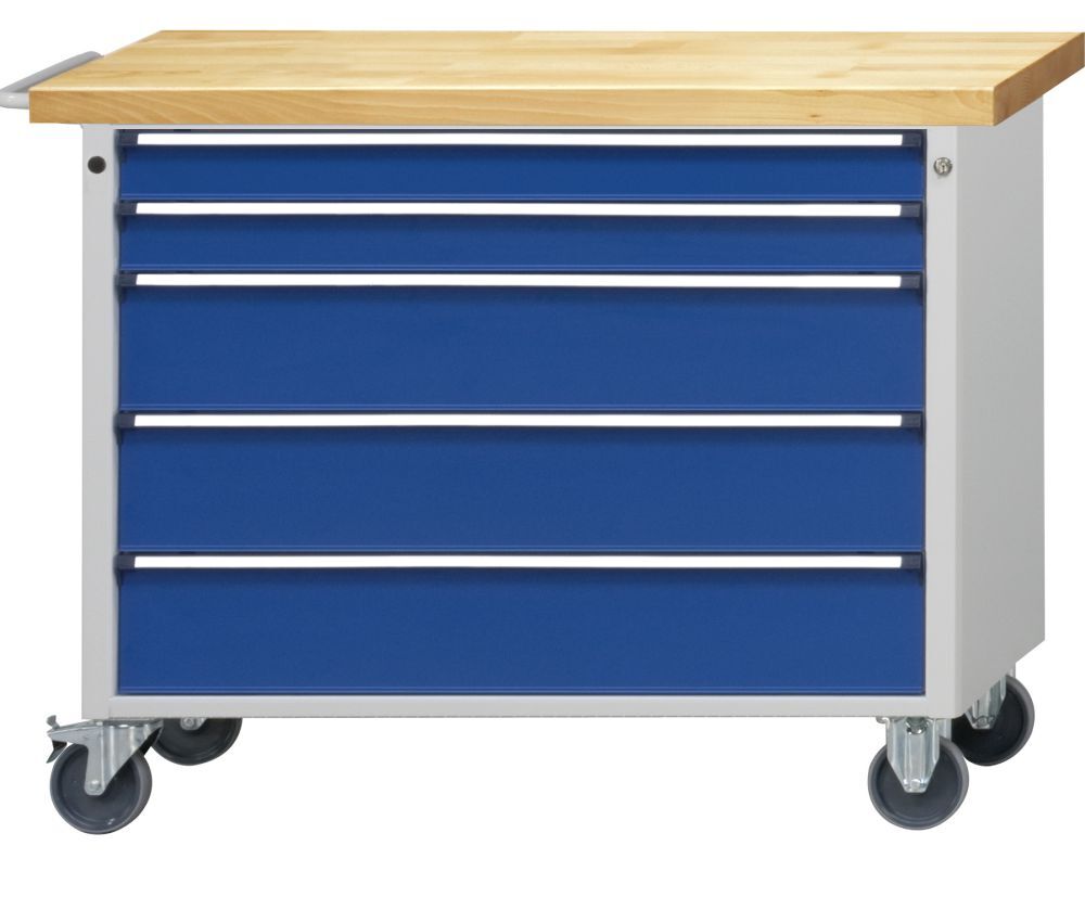 Anke Werkstattwagen 353V Serie V Buche Massiv Platte 460.255 Produktbild Anke Werkstattwagen 353V Serie V Buche Massiv Platte 460.255