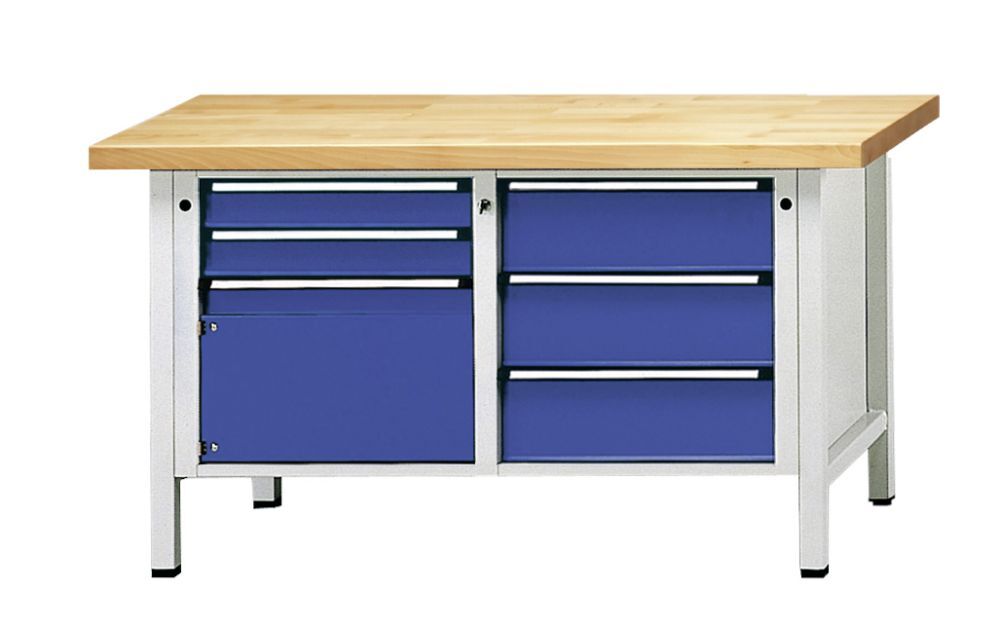 Anke Kastenwerkbank 1500 x 700 x 900 mm Modell 107T BMP 50 mm Produktbild Anke Kastenwerkbank 1500 x 700 x 900 mm Modell 107T BMP 50 mm