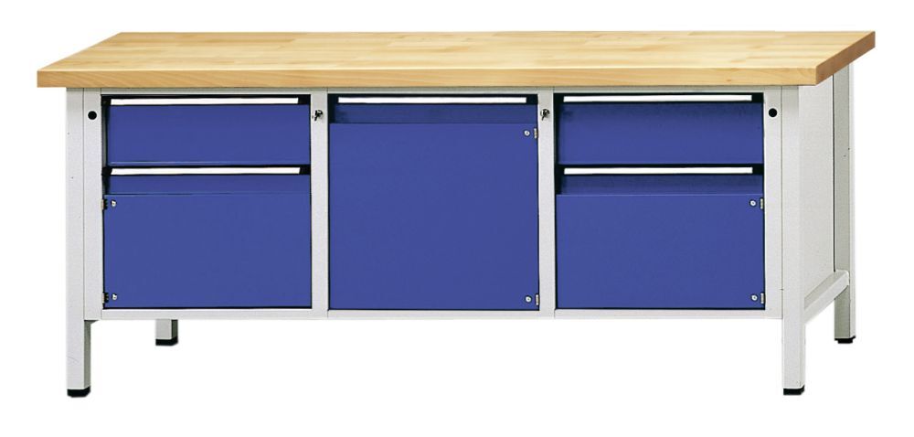 Anke Kastenwerkbank 2000 x 700 x 850 mm Modell 121T BMP 50 mm Produktbild Anke Kastenwerkbank 2000 x 700 x 850 mm Modell 121T BMP 50 mm
