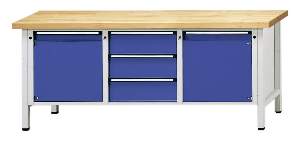 Anke Kastenwerkbank 2000 x 700 x 900 mm Modell 122T KSP 50 mm Produktbild Anke Kastenwerkbank 2000 x 700 x 900 mm Modell 122T KSP 50 mm