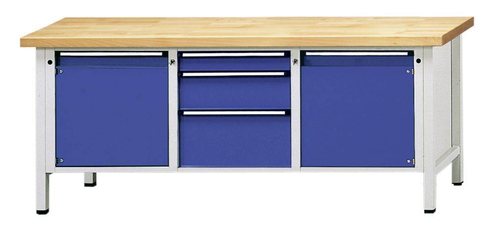 Anke Kastenwerkbank 2000 x 700 x 850 mm Modell 126T ZBP 50 mm Produktbild Anke Kastenwerkbank 2000 x 700 x 850 mm Modell 126T ZBP 50 mm