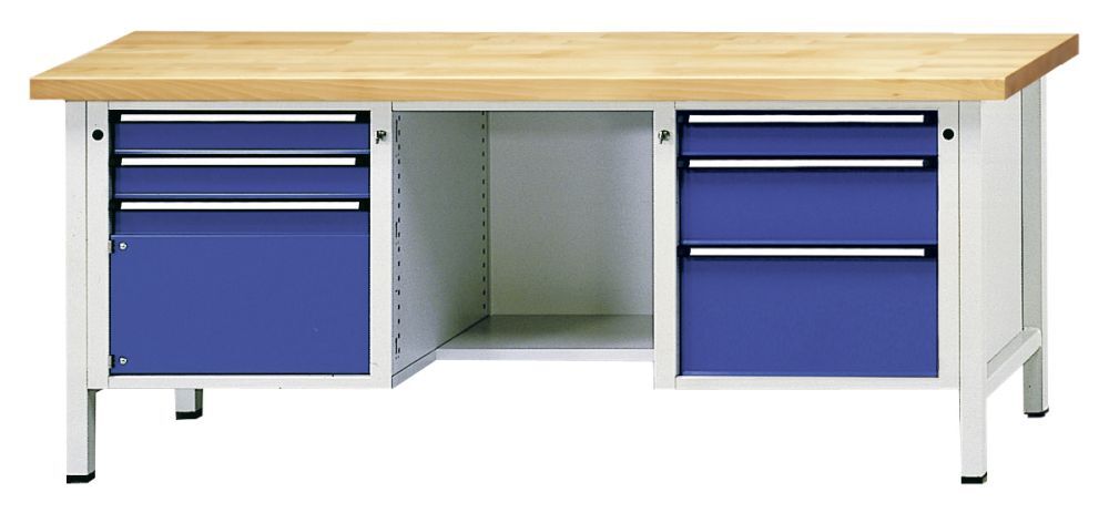 Anke Kastenwerkbank 2000 x 700 x 890 mm Modell 350T UBP 40 mm Produktbild Anke Kastenwerkbank 2000 x 700 x 890 mm Modell 350T UBP 40 mm