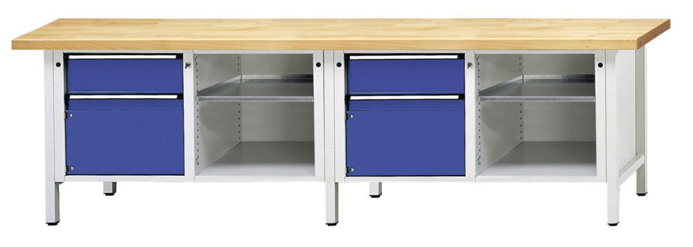 Anke Kastenwerkbank 2800 x 700 x 840 mm Modell 109T ZBP 40 mm Produktbild Anke Kastenwerkbank 2800 x 700 x 840 mm Modell 109T ZBP 40 mm