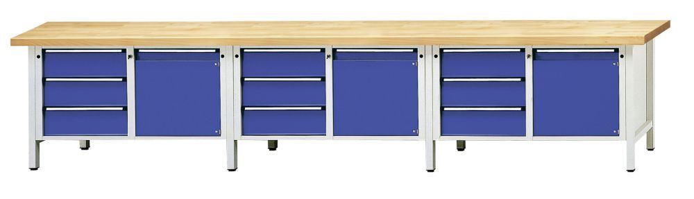 Anke Kastenwerkbank 4050 x 700 x 900 mm Modell 106T BMP 50 mm Produktbild Anke Kastenwerkbank 4050 x 700 x 900 mm Modell 106T BMP 50 mm