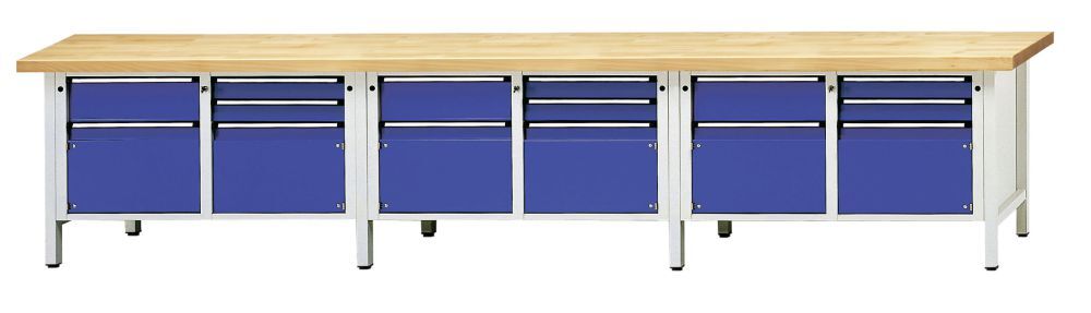 Anke Kastenwerkbank 4050 x 700 x 900 mm Modell 130T BMP 50 mm Produktbild Anke Kastenwerkbank 4050 x 700 x 900 mm Modell 130T BMP 50 mm
