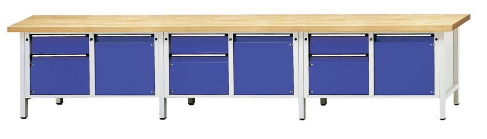 ANKE Kastenwerkbank 4050 mm, 4050 x 700 x 900 mm Produktbild ANKE Kastenwerkbank 4050 mm, 4050 x 700 x 900 mm bild 1