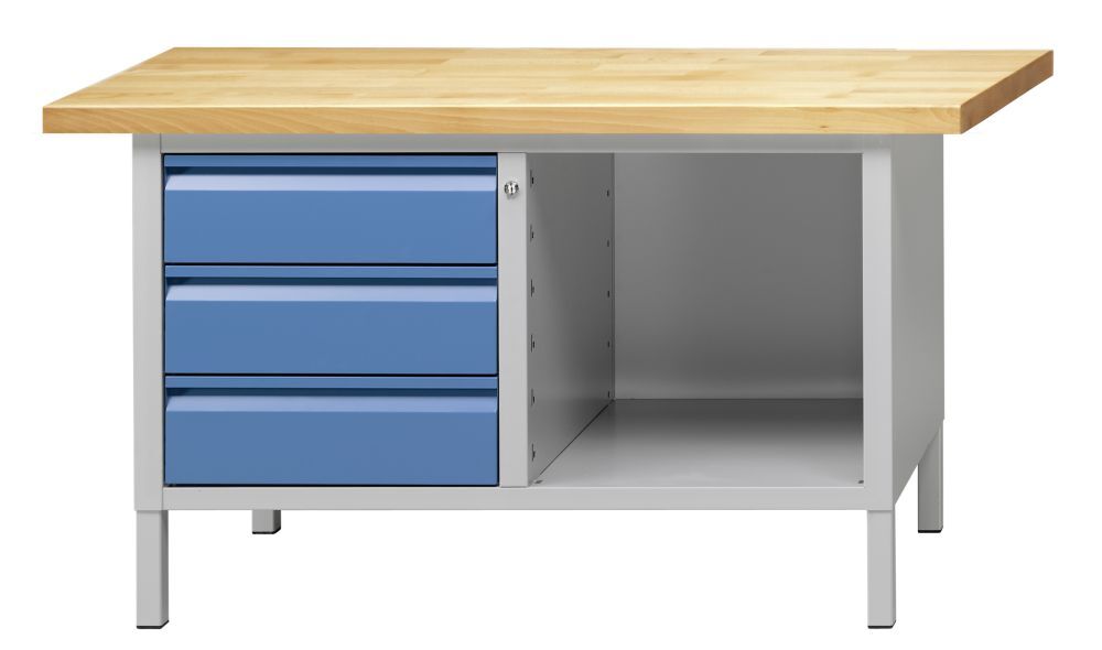 Anke Kastenwerkbank 1500 x 700 x 850 mm Modell 103E UBP 50 mm Produktbild Anke Kastenwerkbank 1500 x 700 x 850 mm Modell 103E UBP 50 mm