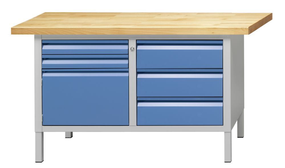 Anke Kastenwerkbank 1500 x 700 x 850 mm Modell 107E KSP 50 mm Produktbild Anke Kastenwerkbank 1500 x 700 x 850 mm Modell 107E KSP 50 mm