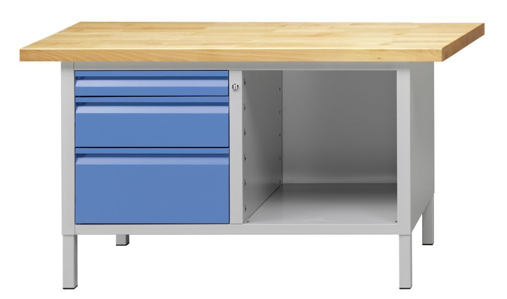 Anke Kastenwerkbank 1500 x 700 x 850 mm Modell 134E UBP 50 mm Produktbild Anke Kastenwerkbank 1500 x 700 x 850 mm Modell 134E UBP 50 mm