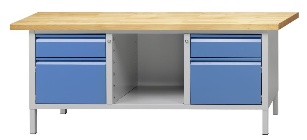 Anke Kastenwerkbank 2000 x 700 x 840 mm Modell 119E UBP 40 mm Produktbild Anke Kastenwerkbank 2000 x 700 x 840 mm Modell 119E UBP 40 mm