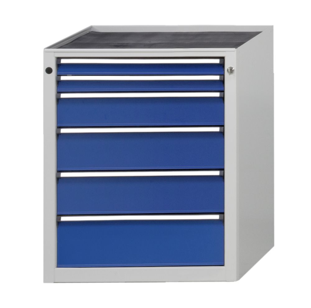 Anke Beistellschrank 665x650x890mm Mod 105 RAL 7035/5010 BMP 40 mm Produktbild Anke Beistellschrank 665x650x890mm Mod 105 RAL 7035/5010 BMP 40 mm