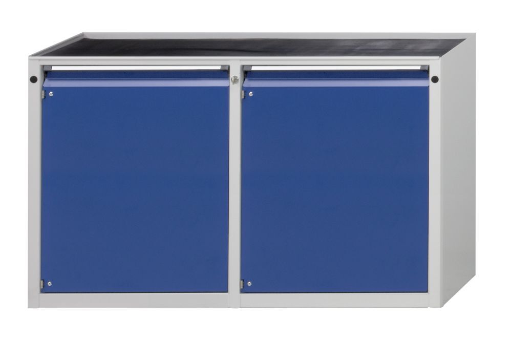 Anke Beistellschrank 1280x650x840mm Mod 201 RAL 7035/5010 BMP 40 mm Produktbild Anke Beistellschrank 1280x650x840mm Mod 201 RAL 7035/5010 BMP 40 mm