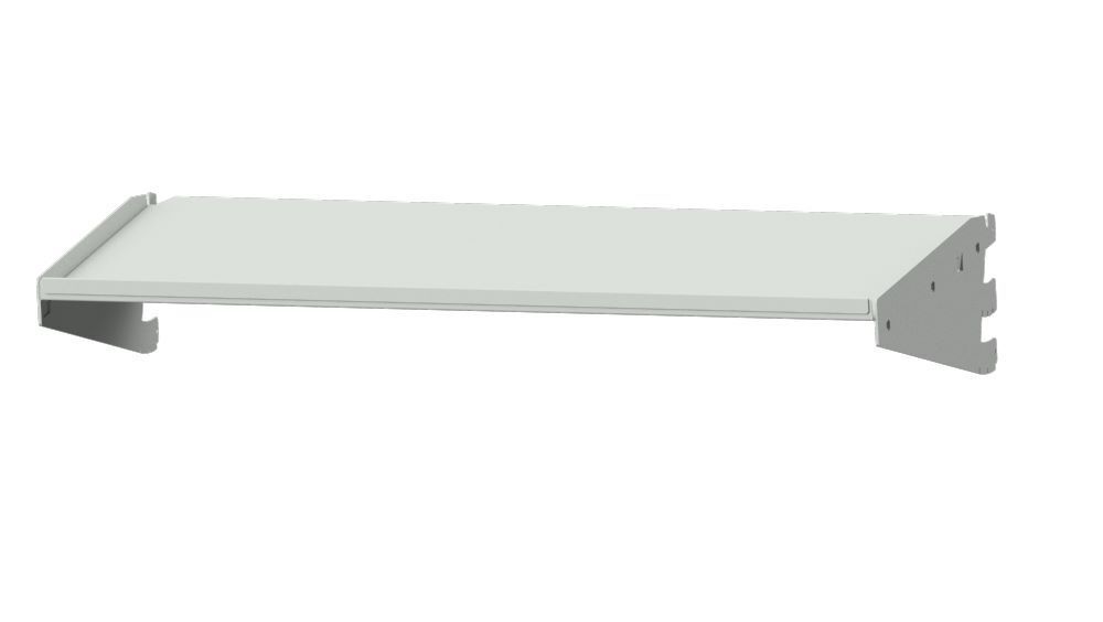 Anke Ablageboden 763 x 350 mm RAL 7035 Systemaufbau Serie CONNECT Produktbild Anke Ablageboden 763 x 350 mm RAL 7035 Systemaufbau Serie CONNECT