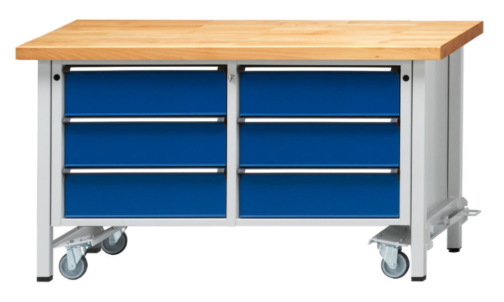 Anke Absenkbare Fahreinrichtung für Kastenwerkbänke der Serie V 1500 Produktbild Anke Absenkbare Fahreinrichtung für Kastenwerkbänke der Serie V 1500