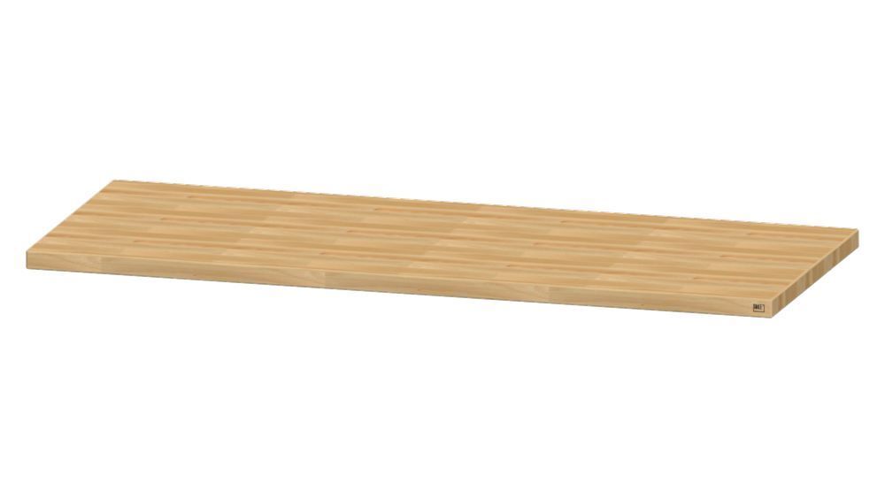 Anke Arbeitsplatte 2000 x 800 x 50 mm Buche-Massiv-Platte Produktbild Anke Arbeitsplatte 2000 x 800 x 50 mm Buche-Massiv-Platte