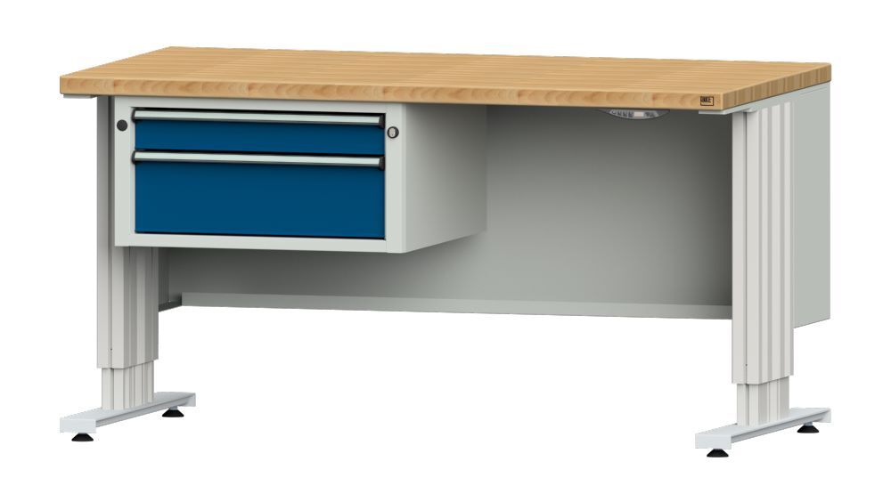 Anke Arbeitstisch LIFT 1500x800x740-1140 mm mit Unterbau Modell 501 VL Produktbild Anke Arbeitstisch LIFT 1500x800x740-1140 mm mit Unterbau Modell 501 VL