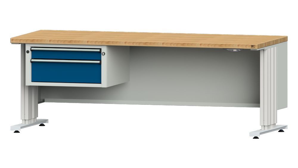 Anke Arbeitstisch LIFT 2000x800x740-1140 mm mit Unterbau Modell 521 VL Produktbild Anke Arbeitstisch LIFT 2000x800x740-1140 mm mit Unterbau Modell 521 VL